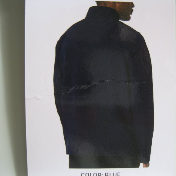 32 Degrees Men’s Full Zip Lightweight Wind breaker Jogger Jacket , Blue, Size L - Picture 3 of 15